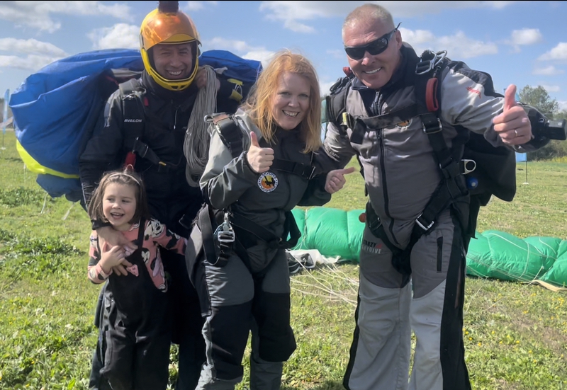 Can I bring friends, family and pets to watch tandem jump