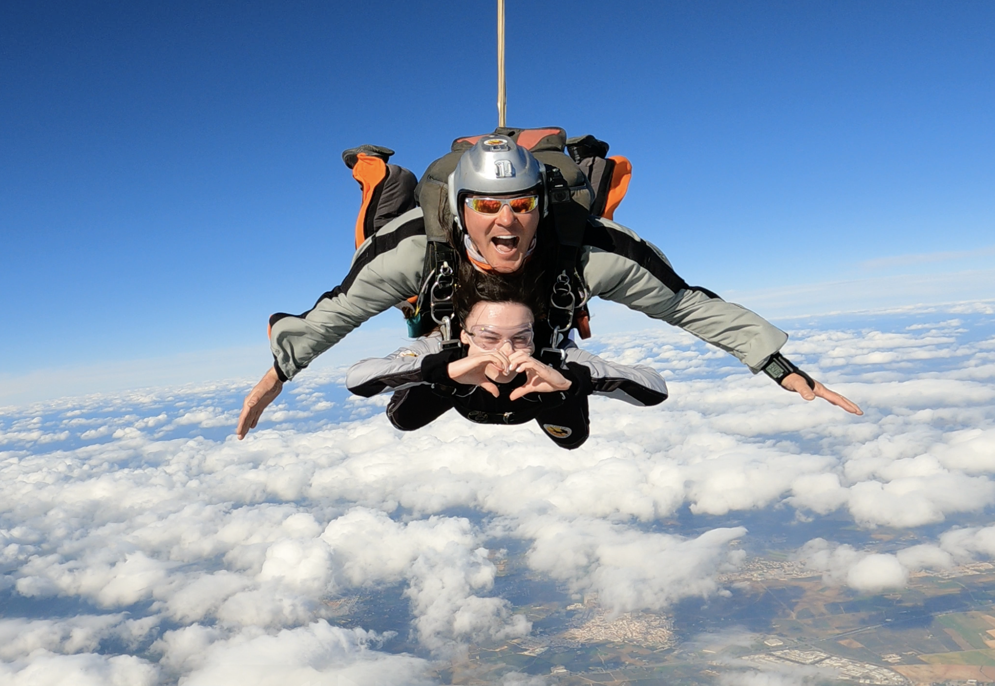 skok spadochronowy w tandemie tandem jump